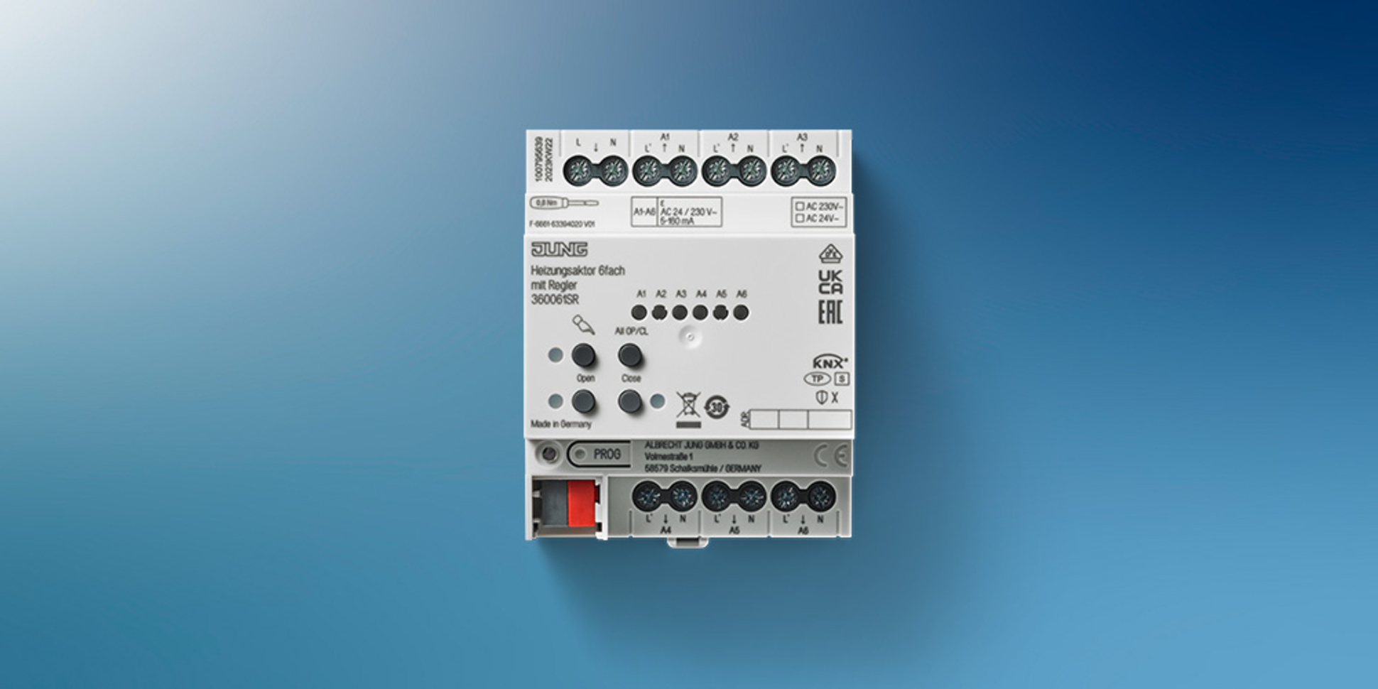 KNX Heizungsaktor 6-fach bei B. Breuer Elektrotechnik in Waldbrunn