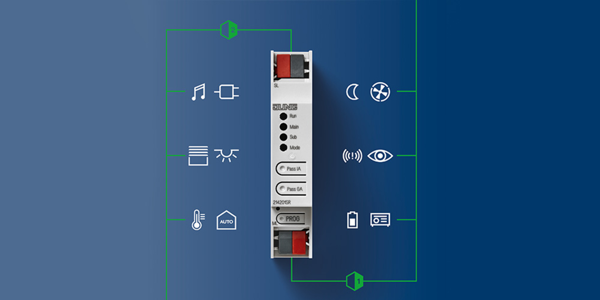 KNX Bereichs- und Linienkoppler bei B. Breuer Elektrotechnik in Waldbrunn